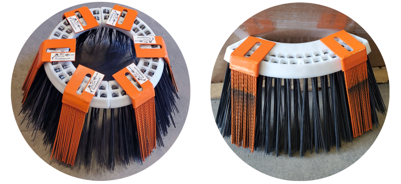 Tube Brooms and Replacement Brushes for Sweepers